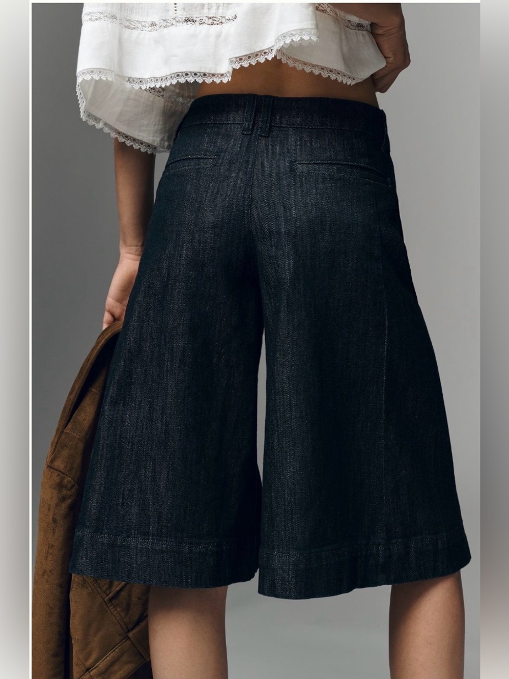 Anthropologie Maeve Skirty High-Rise Jorts. Size 28. MSRP $118 - Picture 5 of 17